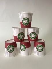 7 oz 50 li Çay Meşrubat İçecek Kaliteli Karton Barak , ADETLİ VE TOPTAN ALIMLAR İÇİN LÜTFEN İLETİŞİME GEÇİN