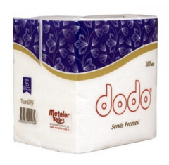 24X20 Servis Peçetesi Bİpeçete koli içi 24 adet Kare Servis Peçetesi – Tek Kullanımlık Yumuşak Peçete Çeşitleri | Hijyenik Masa Sunumu