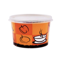 16 OZ KARTON ÇORBA KASESİ 1.SINIF KALİTELİ KAPAKLI