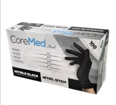 Nitril siyah eldiven XL