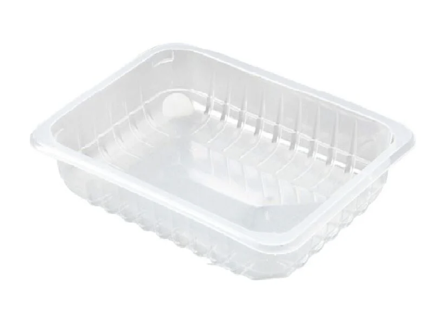 Tek Bölmeli Üst Film Kapamalı dayanıklı  Şeffaf Gıda Kabı Hijyenik ve Pratik Sunum Çözüm