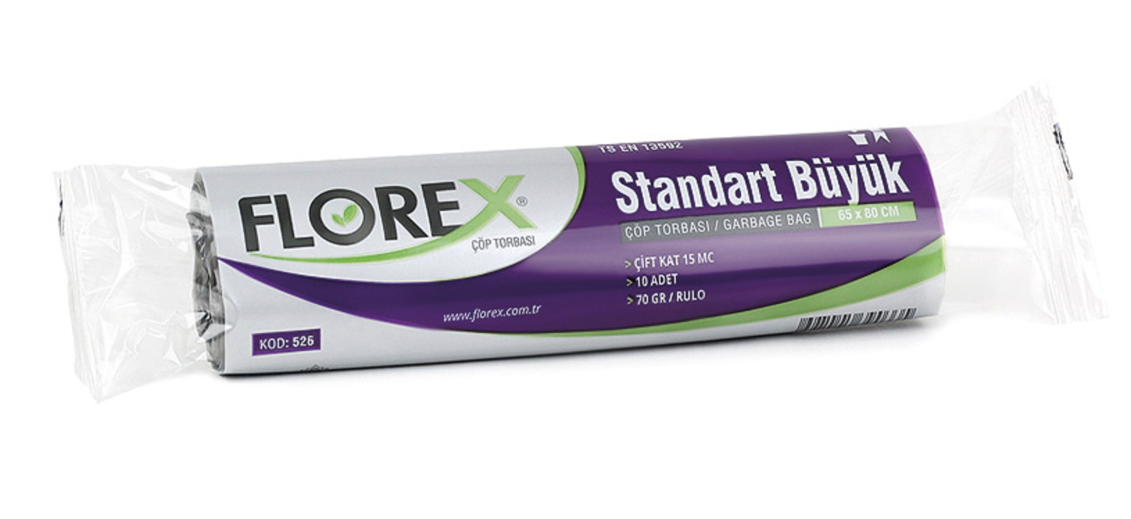florex standart büyük çöp torbası