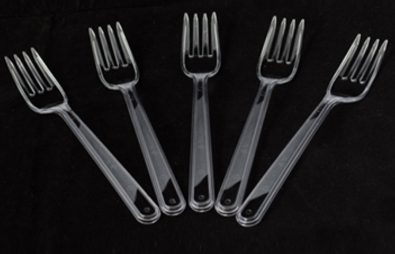 Siyah ve Şeffaf Tek Kullanımlık Kaşık – Mevlüt, Doğum Günü ve Davetler İçin