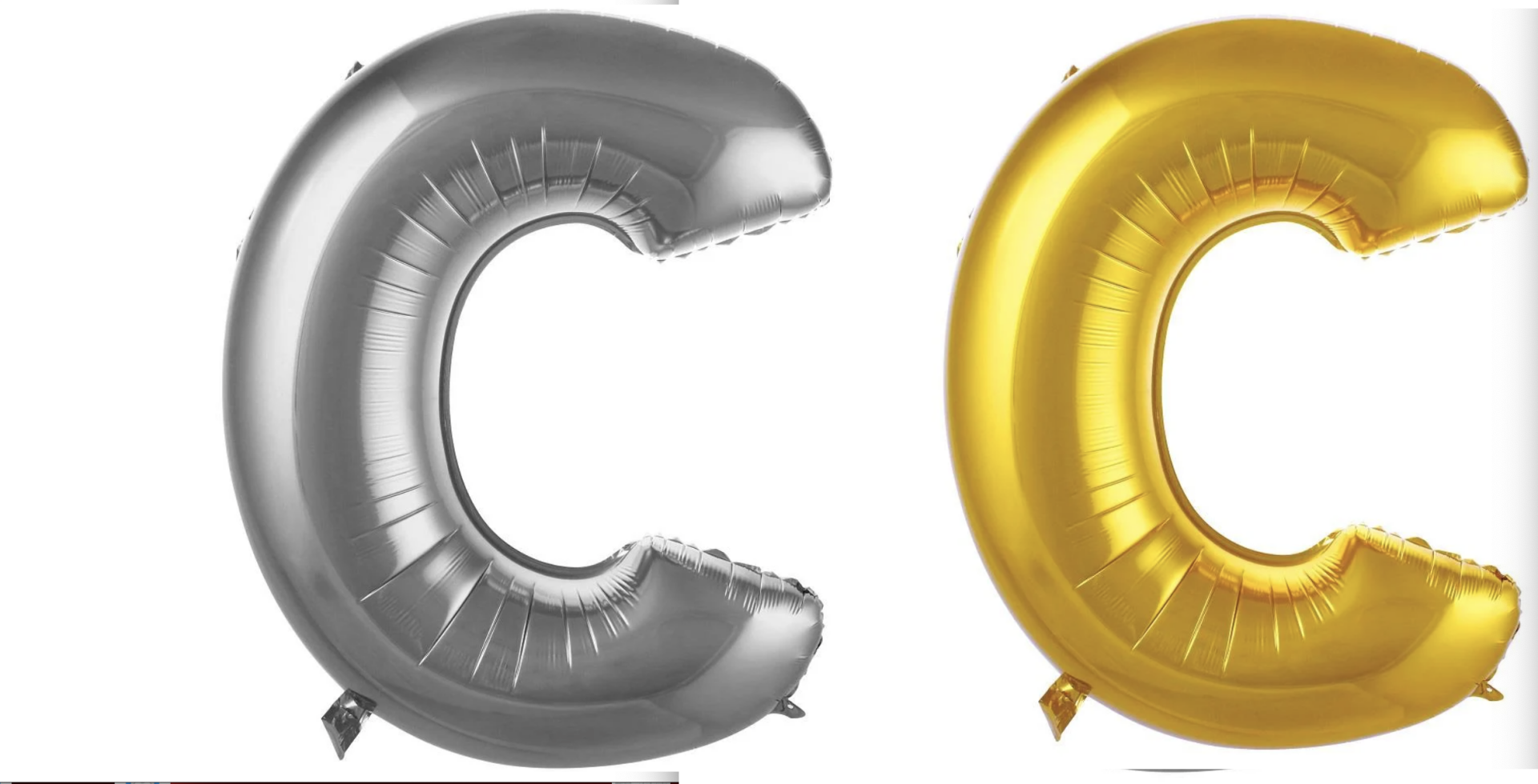 C- HARFİ  40 inç ( 100 cm )  Helyum Folyo Balon
