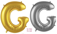 34 inç ( 76 cm )  Helyum Folyo Balon