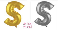 34 inç ( 76 cm )  Helyum Folyo Balon