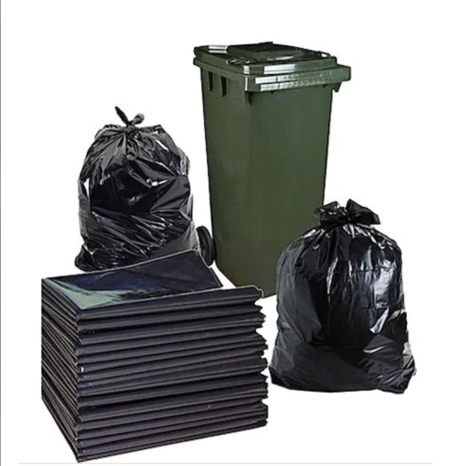 25kg  80X110 BÜYÜK ÇÖP POŞETİ KALIN DAYANIKLI 1.SINIF ÇÖP TORBASI