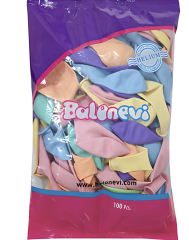 12 inç  Makaron  Balon 100 lü