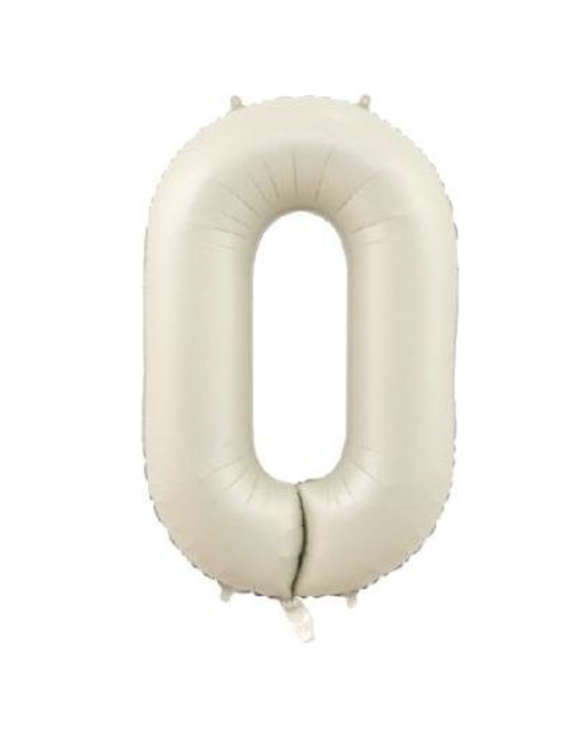 0 RAKAM FOLYO BALONLAR HELYUM UYUMLU 34 İNÇ 76 CM