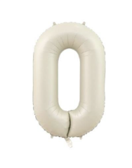 0 RAKAM FOLYO BALONLAR HELYUM UYUMLU 34 İNÇ 76 CM