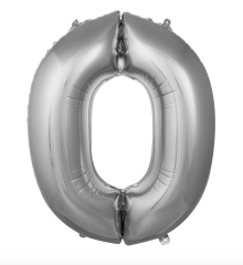 0  RAKAM  40'' 100 CM  FOLYO BALONLAR HELYUM UYUMLU