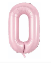 0 RAKAM FOLYO BALONLAR HELYUM UYUMLU 34 İNÇ 76 CM