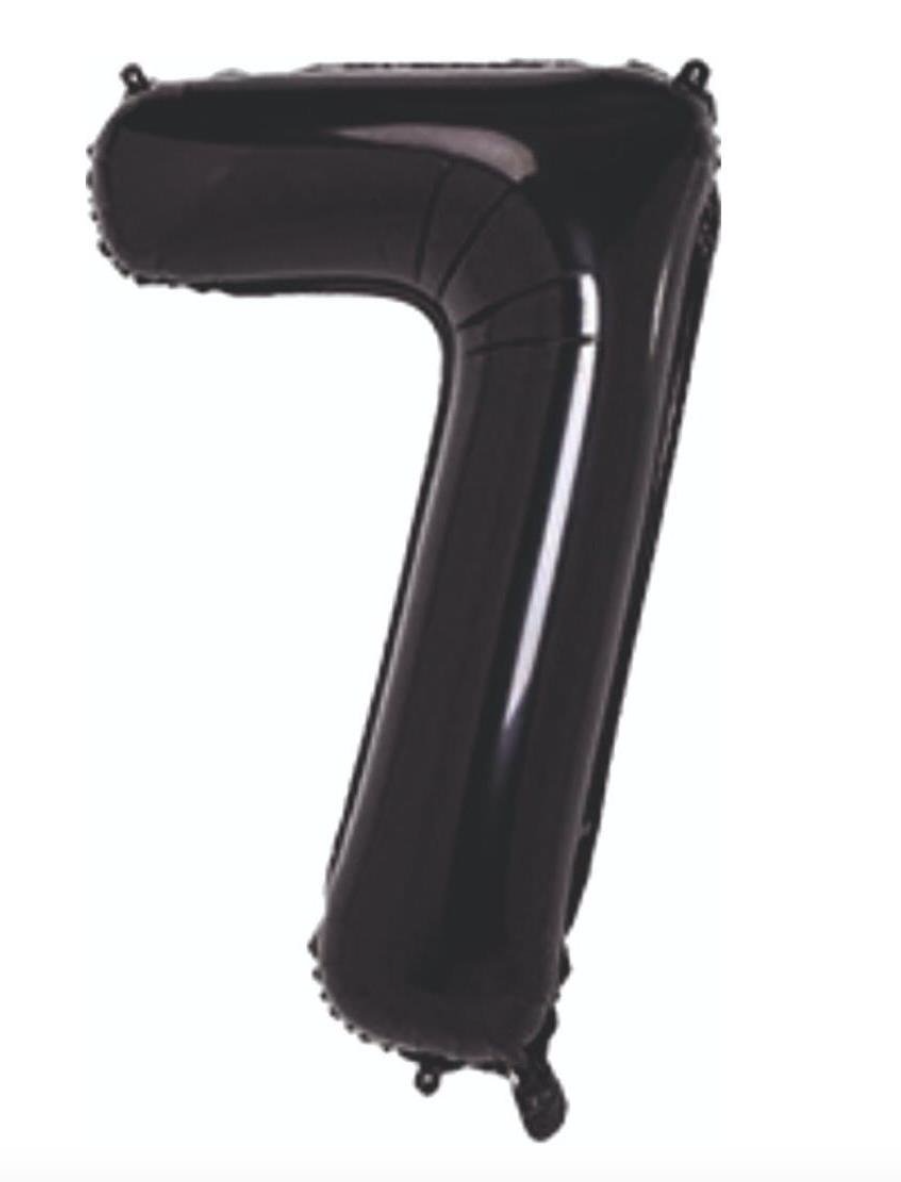 7  RAKAM FOLYO BALONLAR HELYUM UYUMLU 34 İNÇ 76 CM