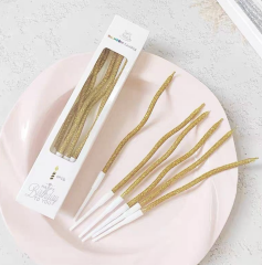 SİMLİ KIVRIMLI  GOLD  MUM