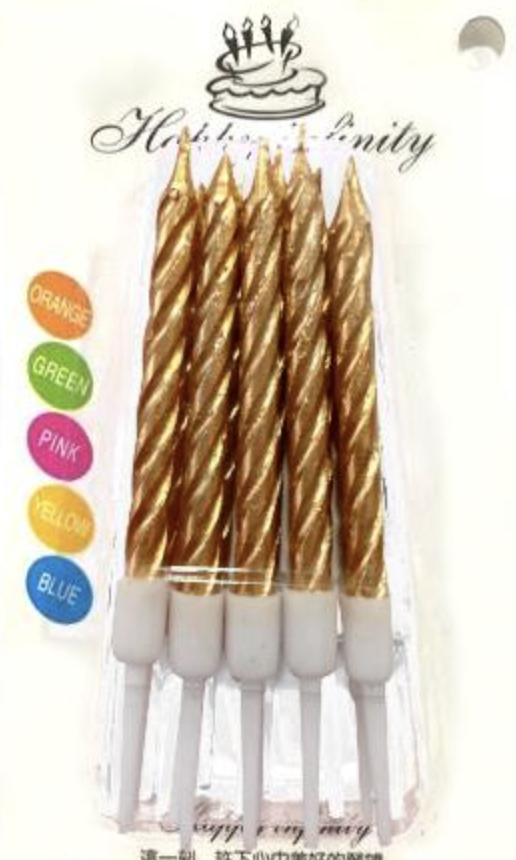 ÜÇÜK BURGULU ROSEGOLD MUM 7.5 CM