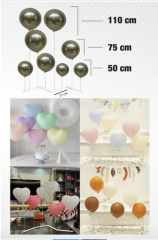 BALON STANDI ŞEKİLLİ  110 CM